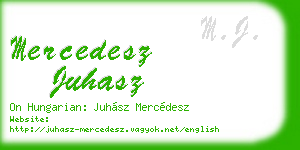 mercedesz juhasz business card
